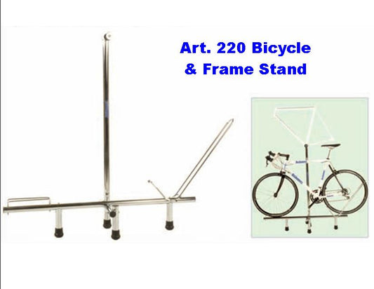 #220 Horizontal Bike + Frame Display Stand