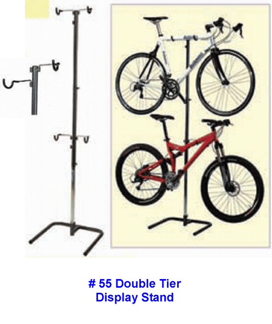 #55 Double Tier Display Stand