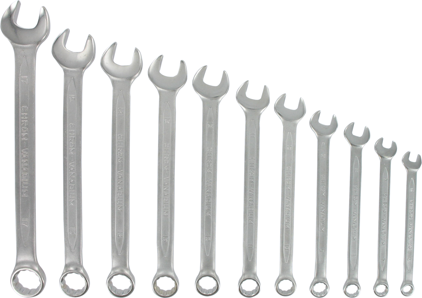 Set of 11 Combination Wrenches 06-17