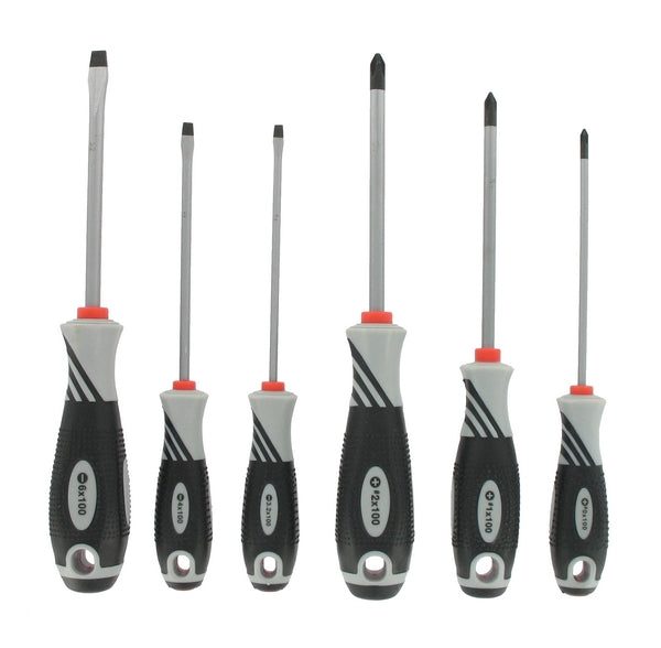 Set of 6 Professional Screwdrivers