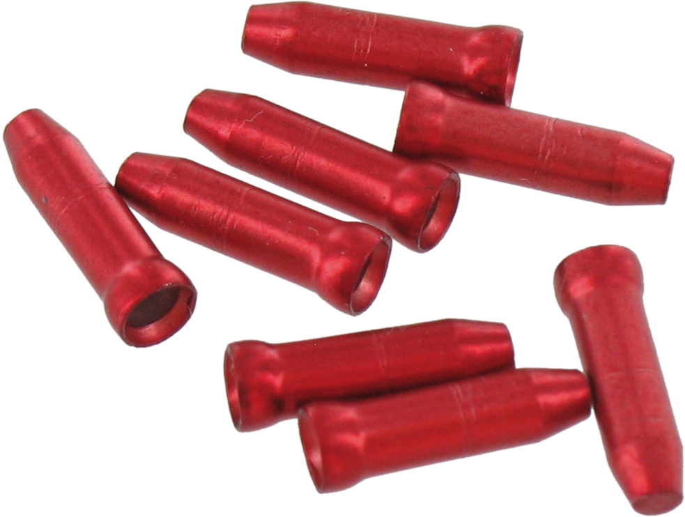 Bottle of 200 Cable End Caps - RED