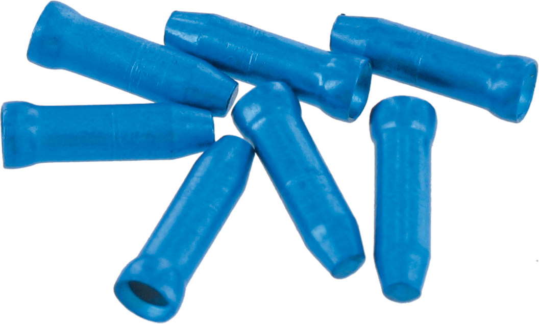 Bottle of 200 Cable End Caps - BLUE