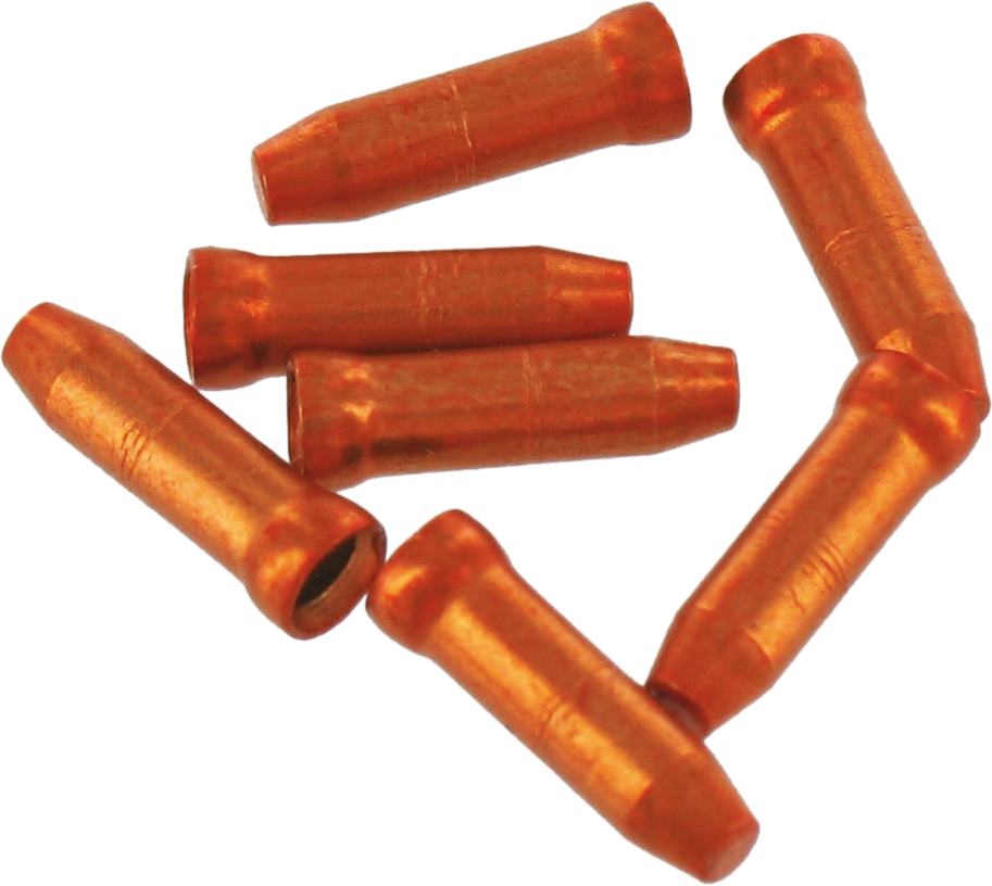 Bottle of 200 Cable End Caps - ORANGE