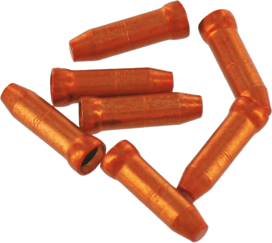 Bottle of 200 Cable End Caps - ORANGE