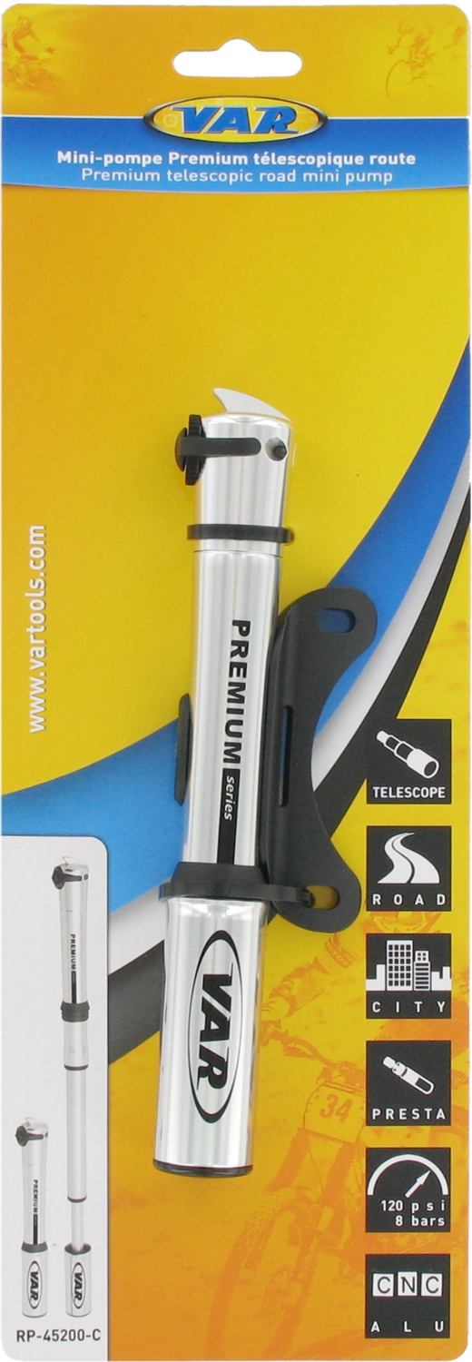 Premium Telescopic CNC Road Mini-pump