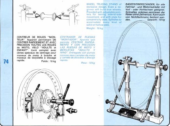 VAR #74 Professional Truing Stand